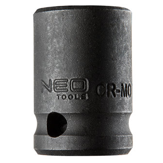 NEO Krachtdop 17 mm, 1/2&quot; aansluiting, lengte 38 mm