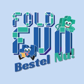 Fold Fun, 50 uitdagende vouwpuzzels voor jong en oud.