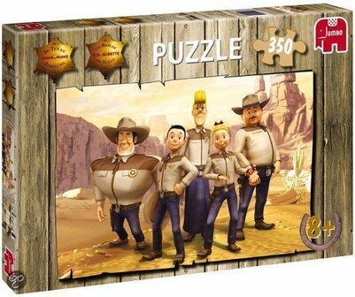 Jumbo Puzzel Suske en Wiske: De Texas Rakkers - Legpuzzel - 350 stukjes