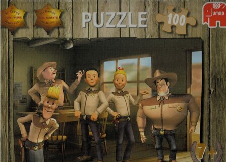 Suske en Wiske The Texas Rakkers Puzzel 100 pcs