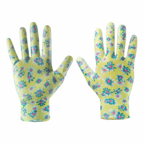 Tuinhandschoen Dames Nitril maat 8