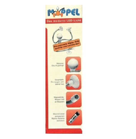 Ledlenser Moppel Helper Mannetje Zuignap Gadget LED-lamp Flexibel Nachtlampje