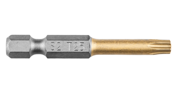 Schroef Bit Torx T 25, 50 mm. GRAPHITE